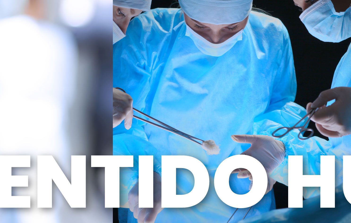 Médicos en sala de quirúrgica operando a paciente